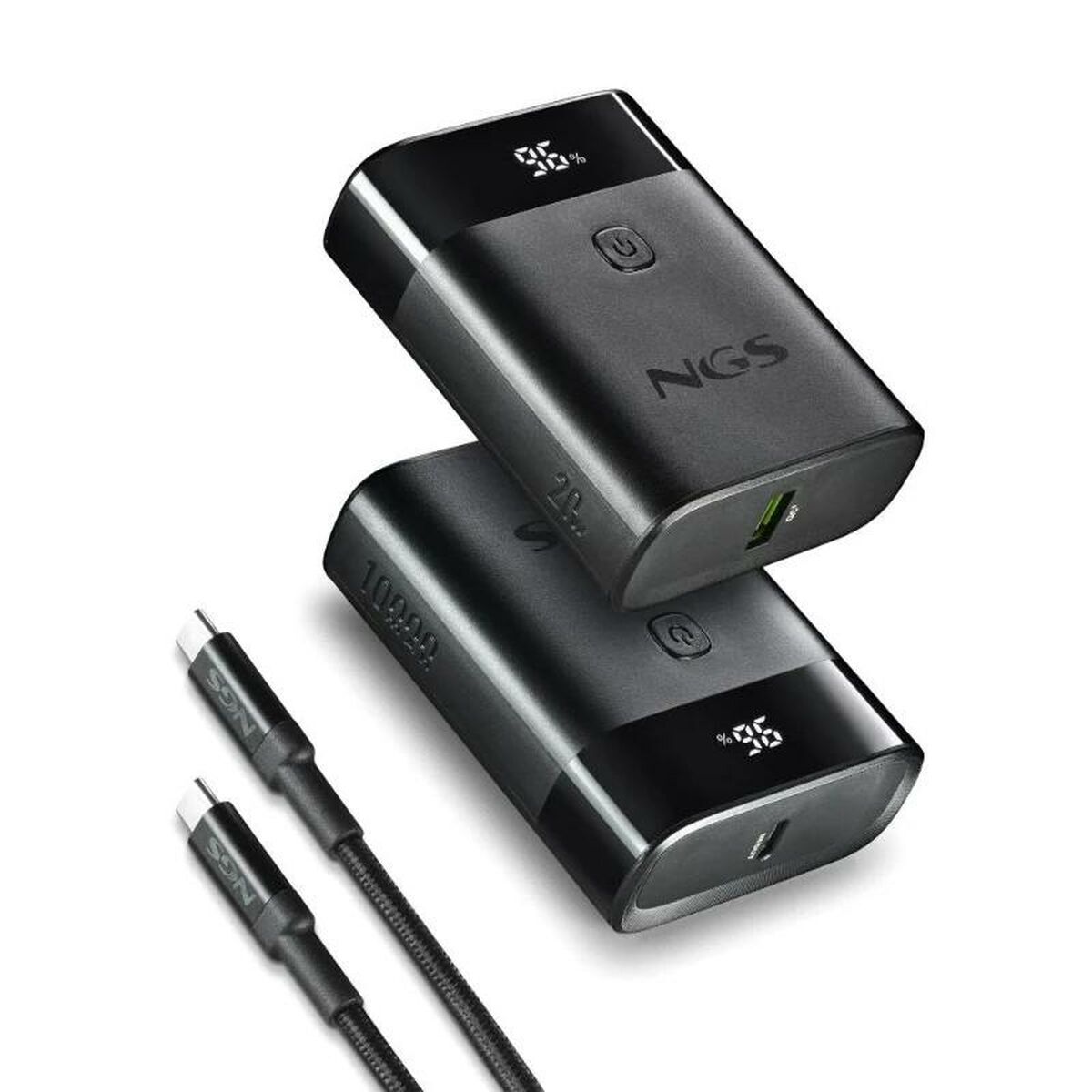 Powerbank NGS TWIX10 Negru 10000 mAh