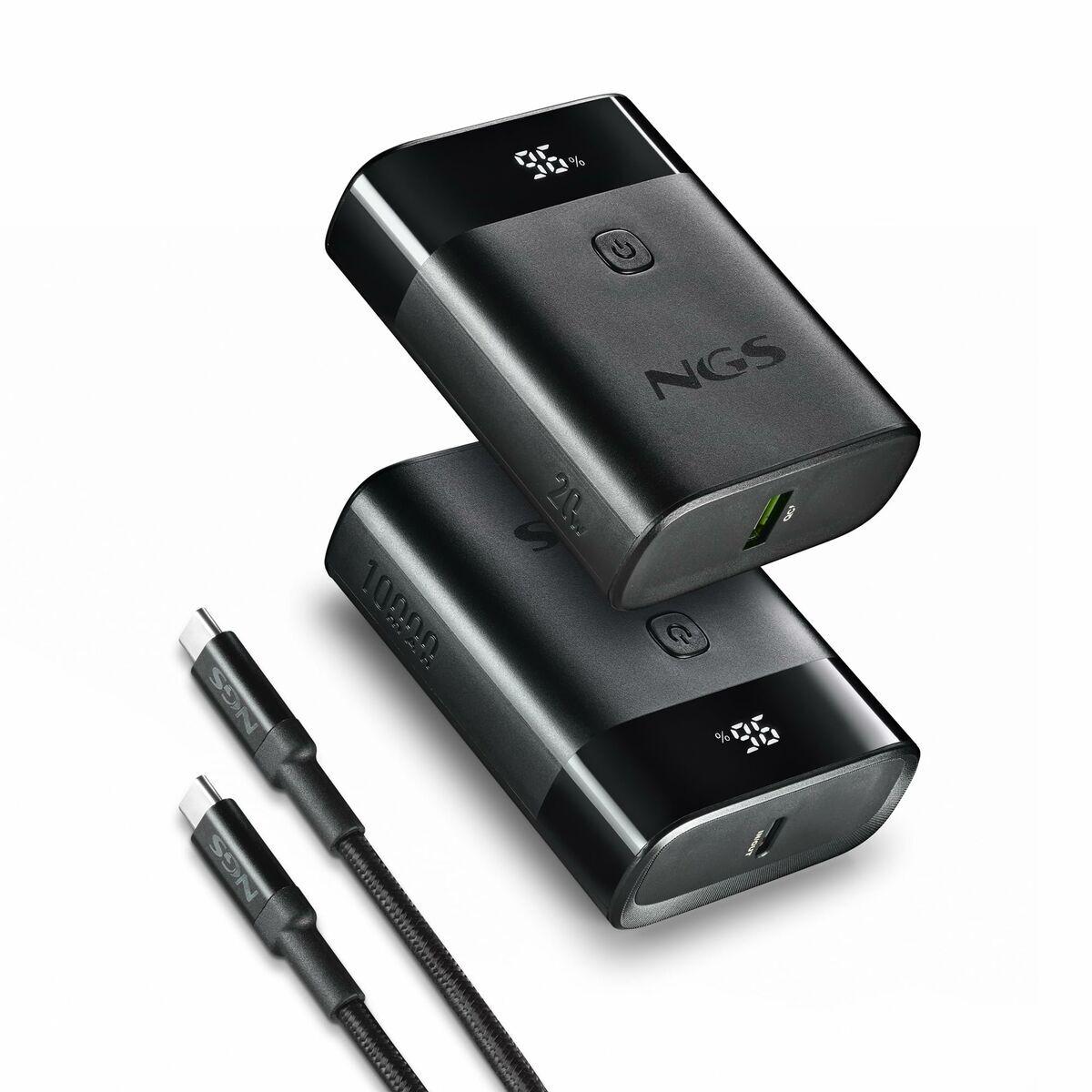 Powerbank NGS TWIX10 Negru 10000 mAh