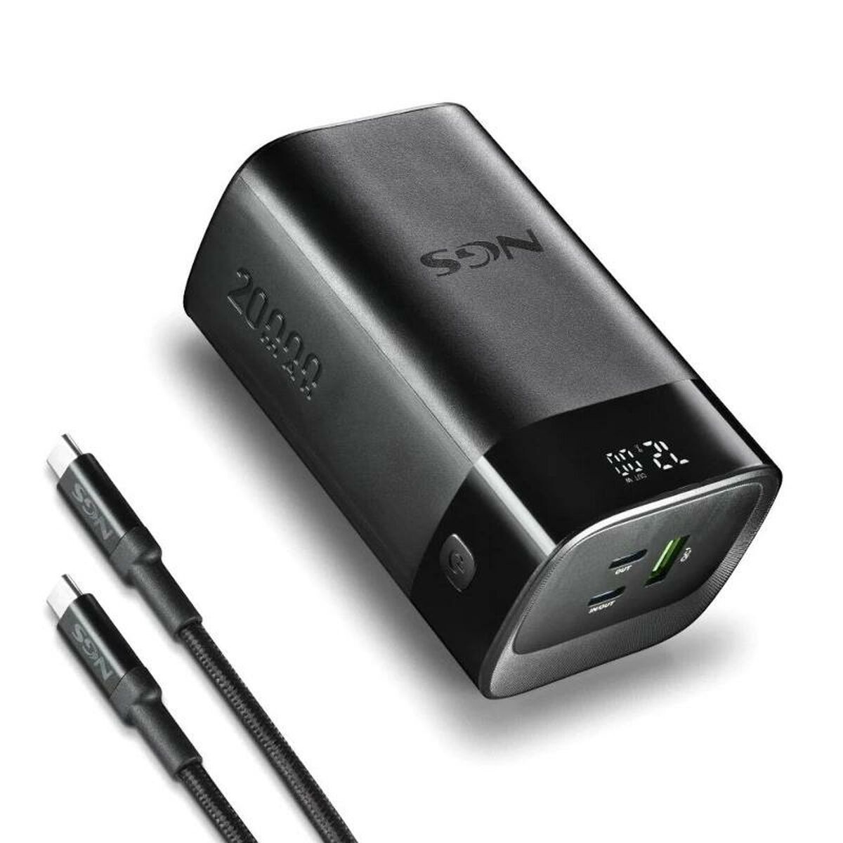 Powerbank NGS NGS TWIX20 Negru 20000 mAh