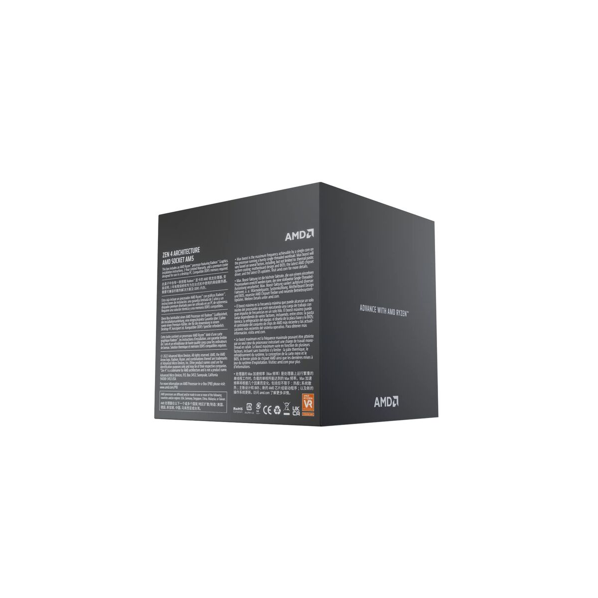 Procesor AMD 7900 AMD AM5 3,7 ghz 5.4 GHz AMD Ryzen 9 7900