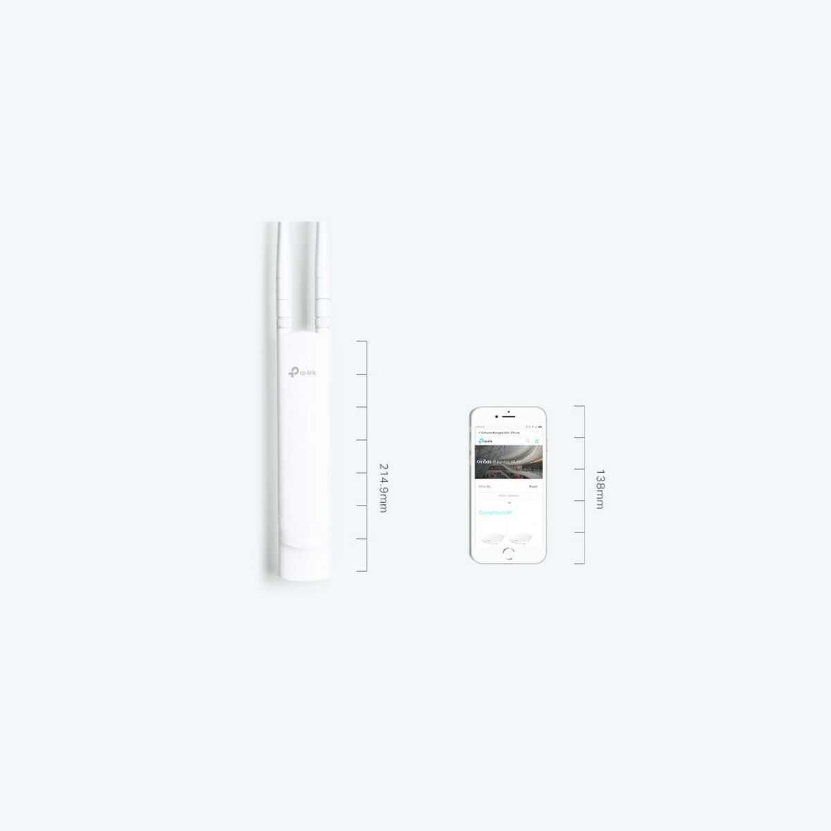 Punct de Acces TP-Link EAP113-OUTDOOR Alb Multicolor