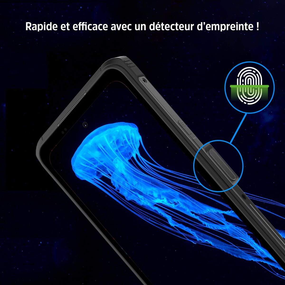 Telefon Mobil pentru Persoane Vârstnice Energizer H67GEU 6,78" 4 GB RAM 128 GB Negru