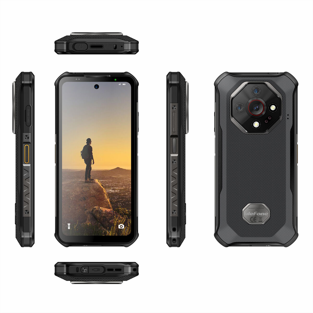 Smartphone Ulefone ARMOR X16 PRO 6,56" 8 GB RAM 256 GB Negru