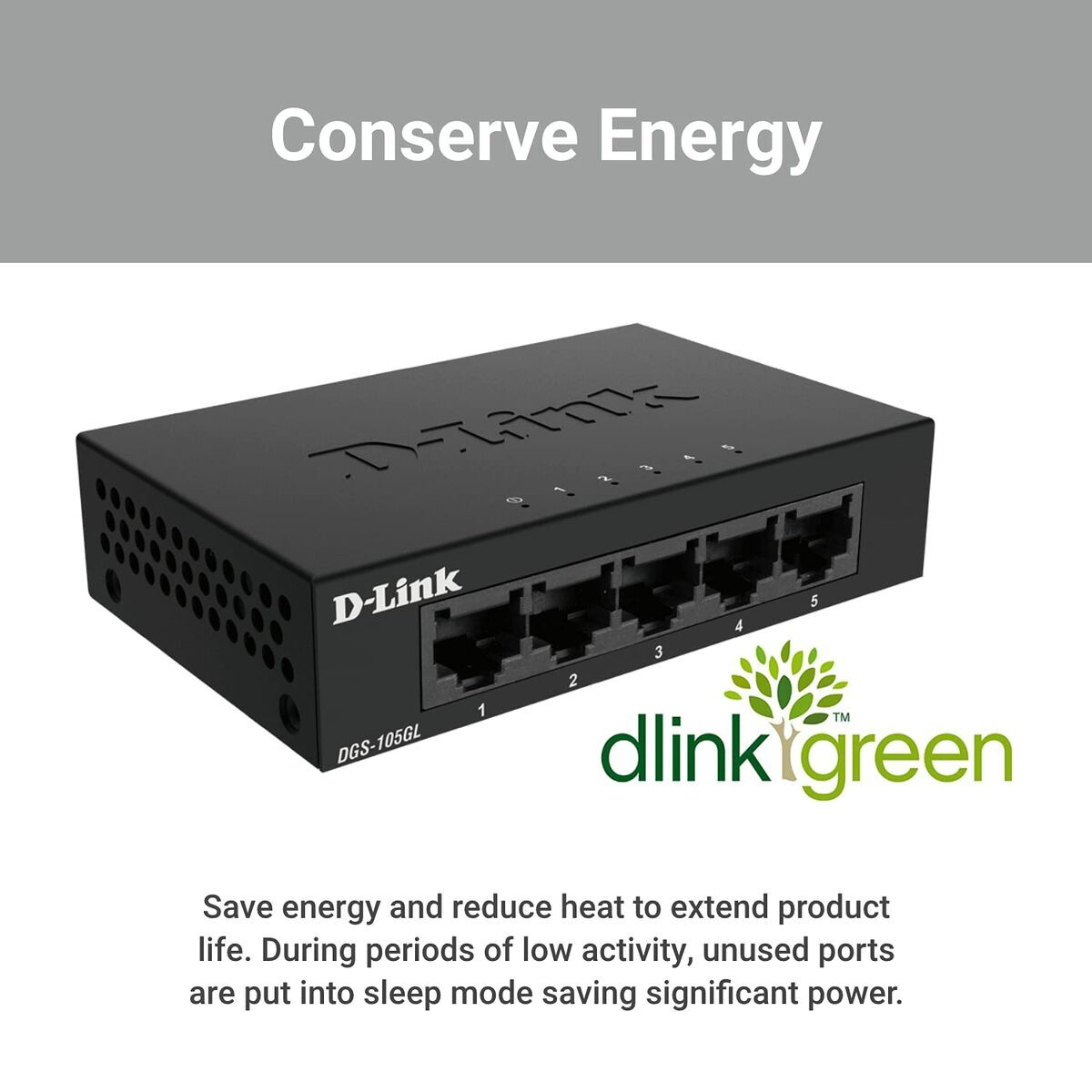 Switch de Birou D-Link DGS-105GL/E