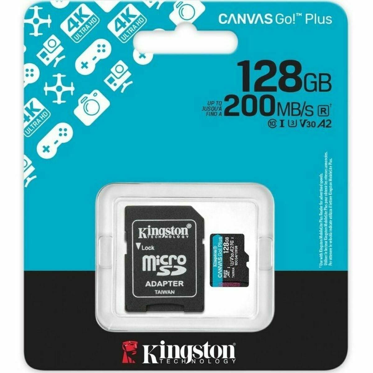 Card de Memorie SD Kingston SDCG4/128GB 128 GB