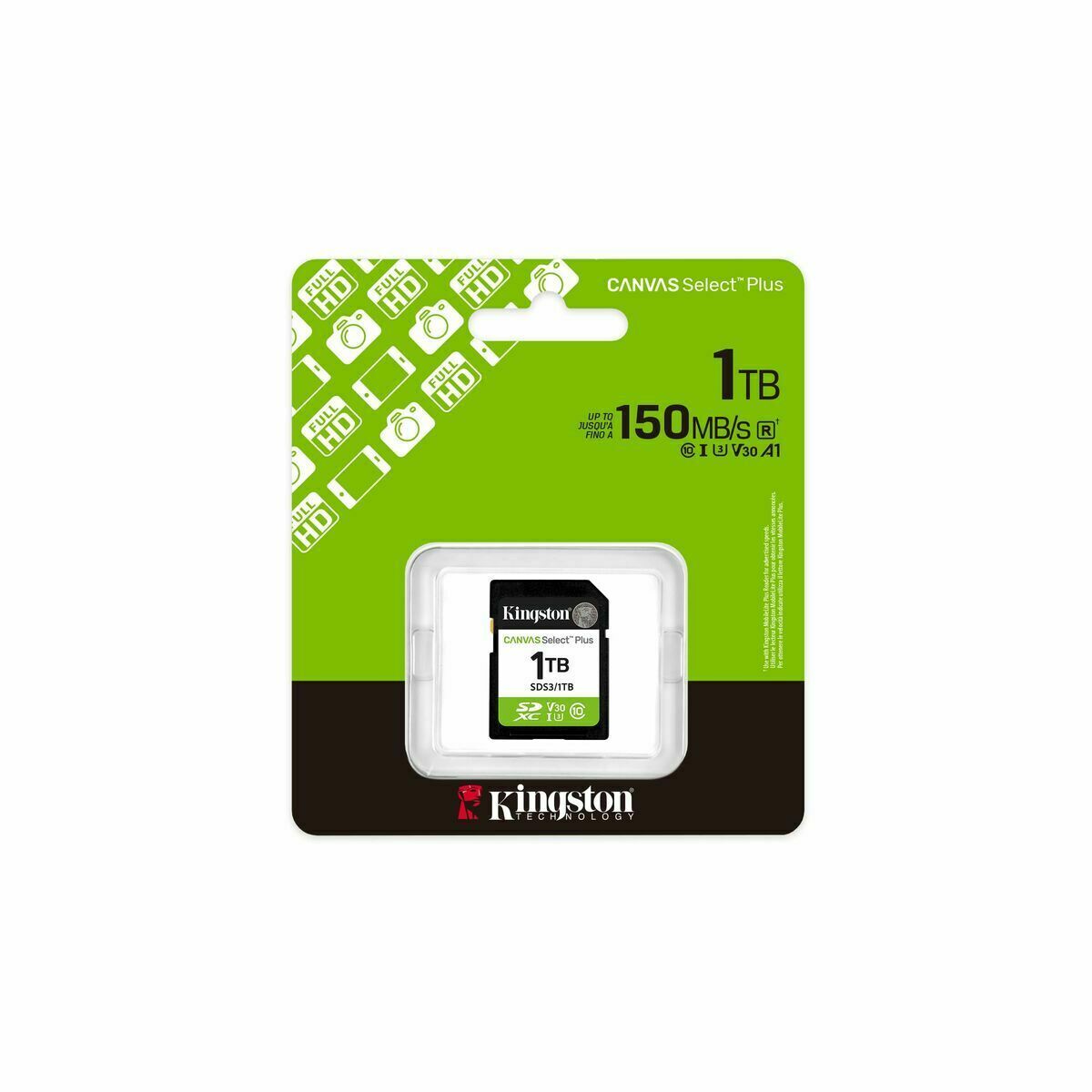 Card de Memorie Micro SD cu Adaptor Kingston SDS3/1TB 1 TB