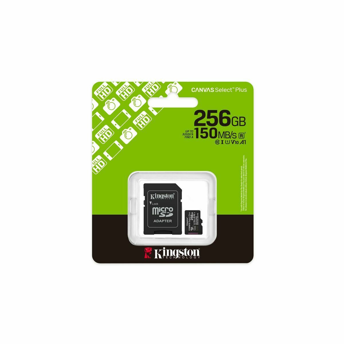 Card de Memorie Micro SD cu Adaptor Kingston SDCS3/256GB 256 GB