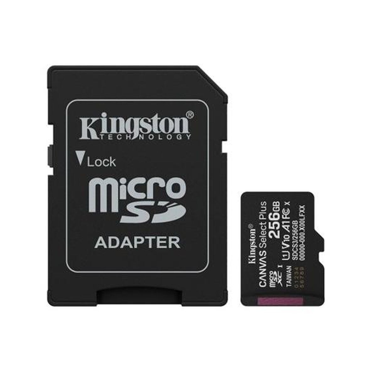 Card de Memorie Micro SD cu Adaptor Kingston SDCS3/256GB 256 GB