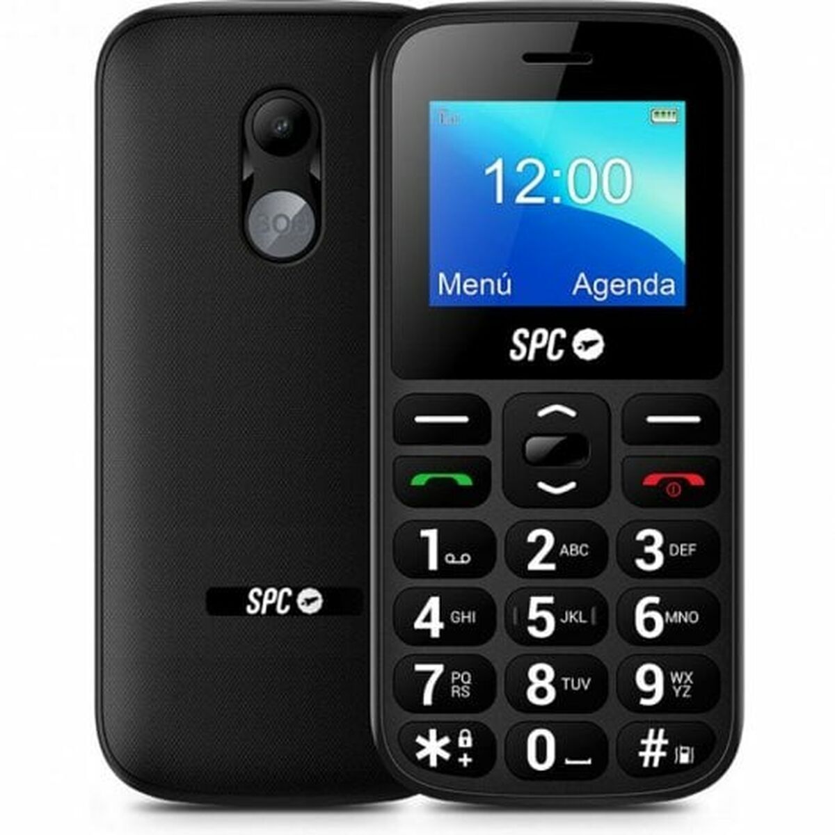 Telefon Mobil SPC FORTUNE 2 4G Negru 64 GB 128 GB RAM 4G LTE