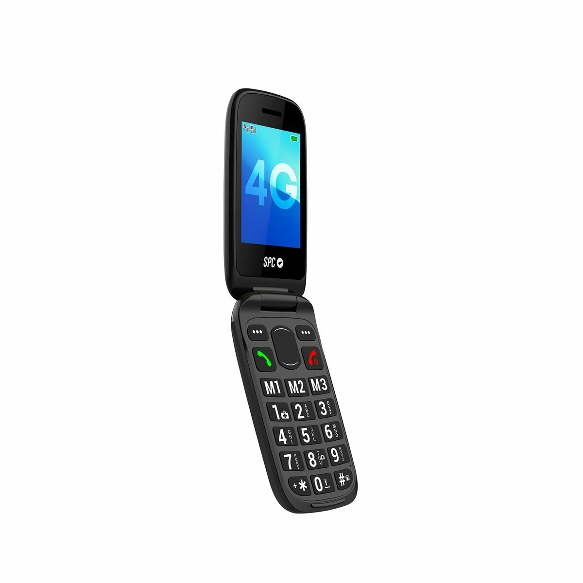 Telefon Mobil pentru Persoane Vârstnice SPC 2337N Negru 128 GB 128 MB 2,8"