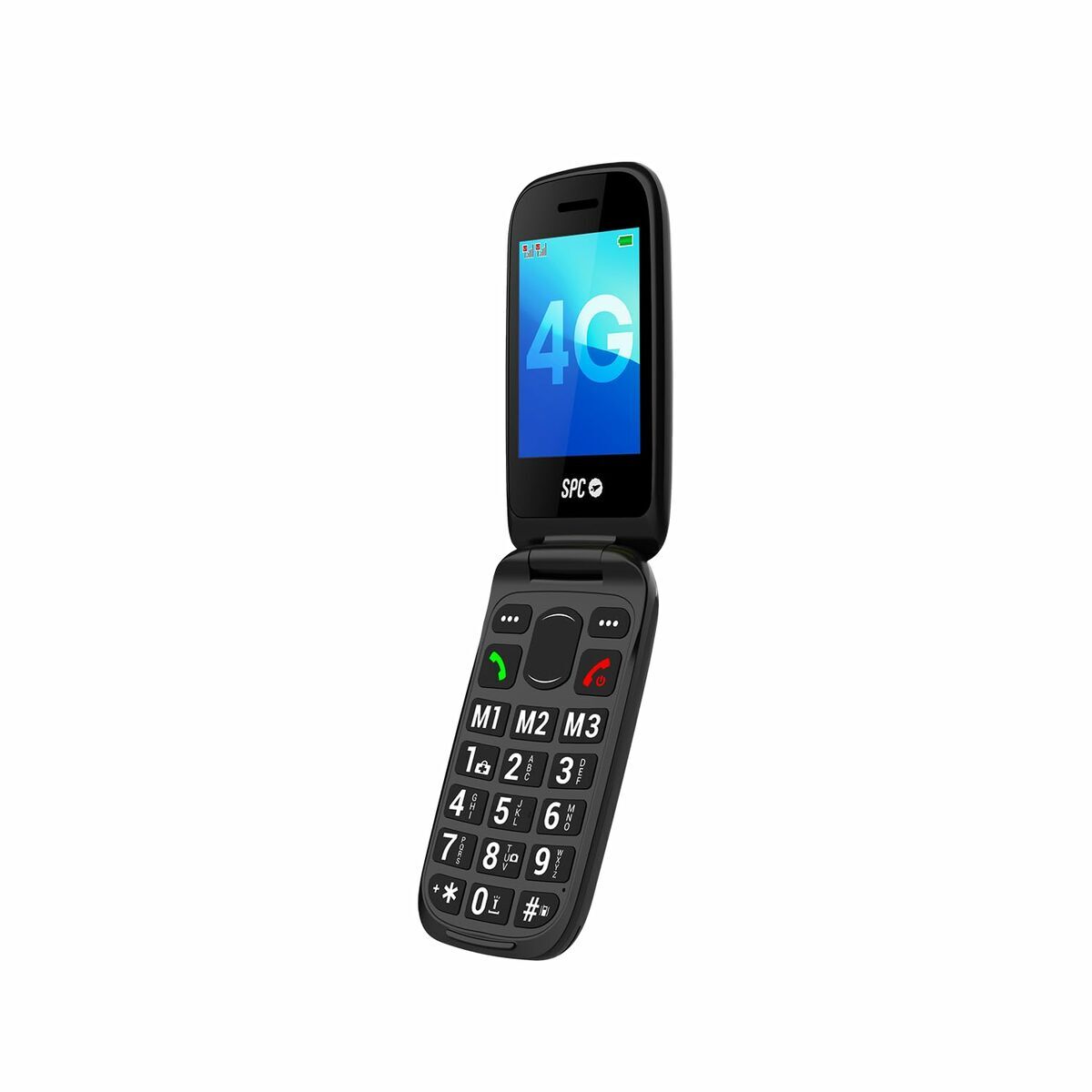 Telefon Mobil pentru Persoane Vârstnice SPC 2337N Negru 128 GB 128 MB 2,8"