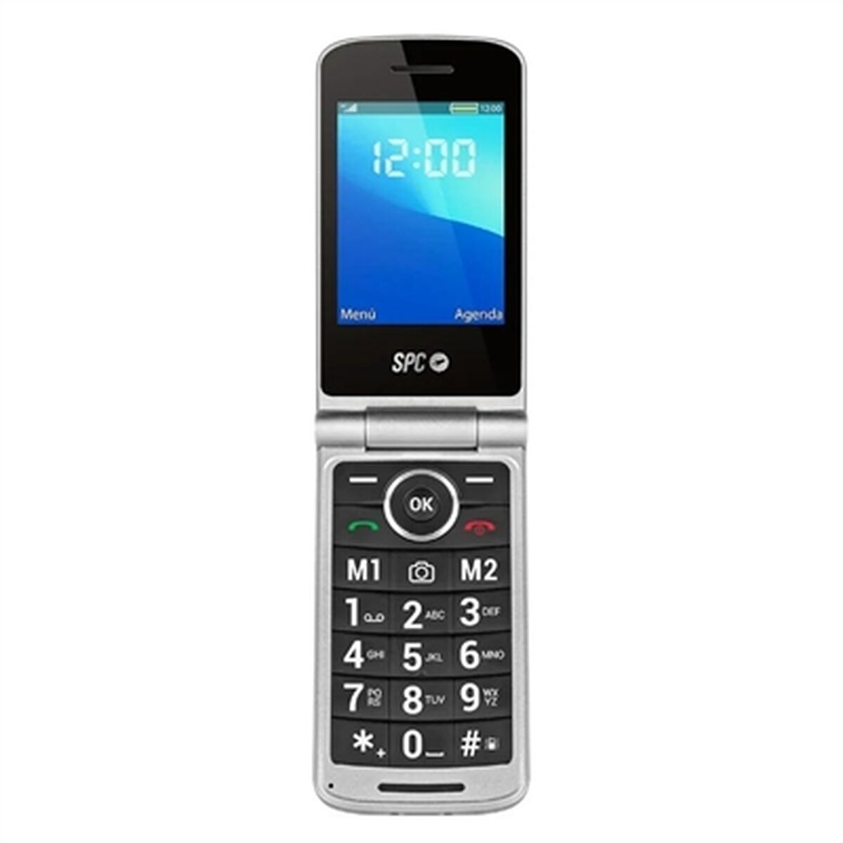 Telefon Mobil pentru Persoane Vârstnice SPC 2321NS Negru 2,8"
