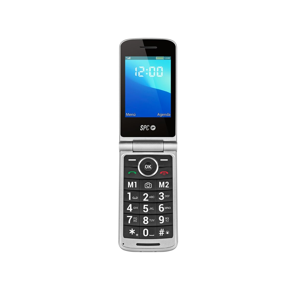Telefon Mobil pentru Persoane Vârstnice SPC 2321NS Negru 2,8"