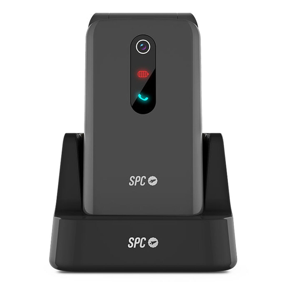 Telefon Mobil pentru Persoane Vârstnice SPC Stella 3 Negru Gri 128 GB 128 MB 2.4"