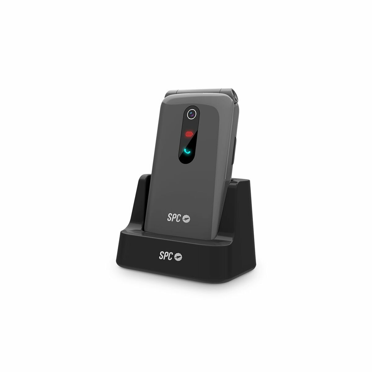Telefon Mobil pentru Persoane Vârstnice SPC Stella 3 Negru Gri 128 GB 128 MB 2.4"
