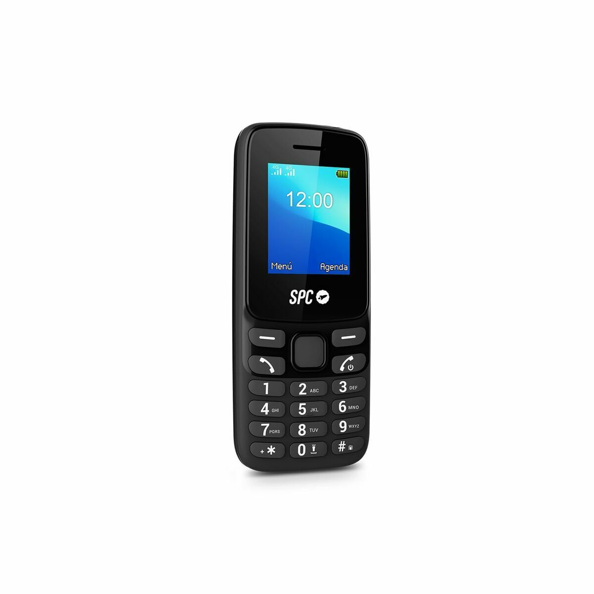 Telefon Mobil pentru Persoane Vârstnice SPC 2340N 256 GB 128 MB Negru