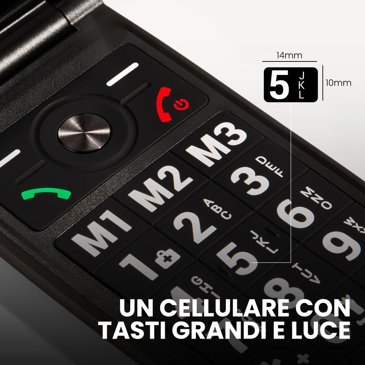 Telefon Mobil pentru Persoane Vârstnice SPC 2342A Albastru 128 GB 2.4"