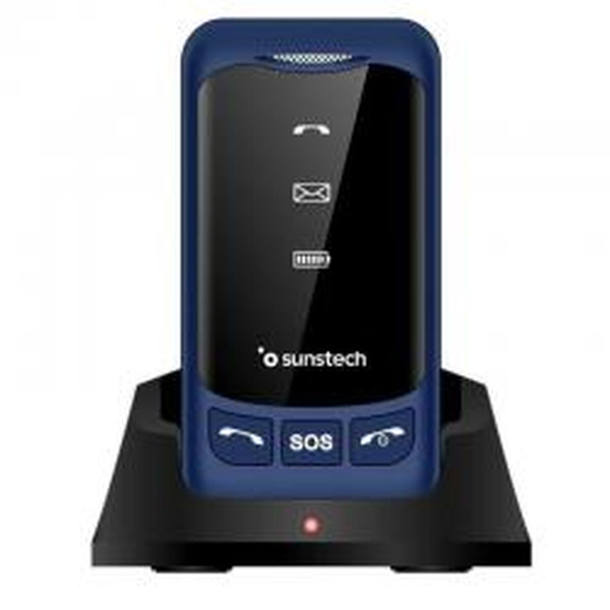Telefon Mobil pentru Persoane Vârstnice Sunstech Albastru