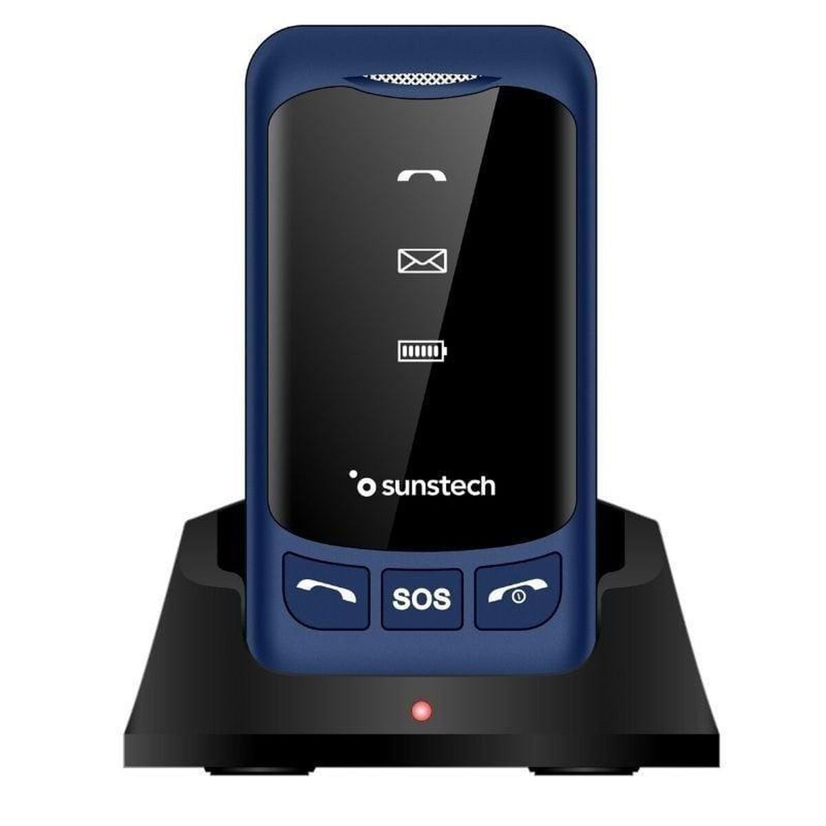 Telefon Mobil pentru Persoane Vârstnice Sunstech Albastru