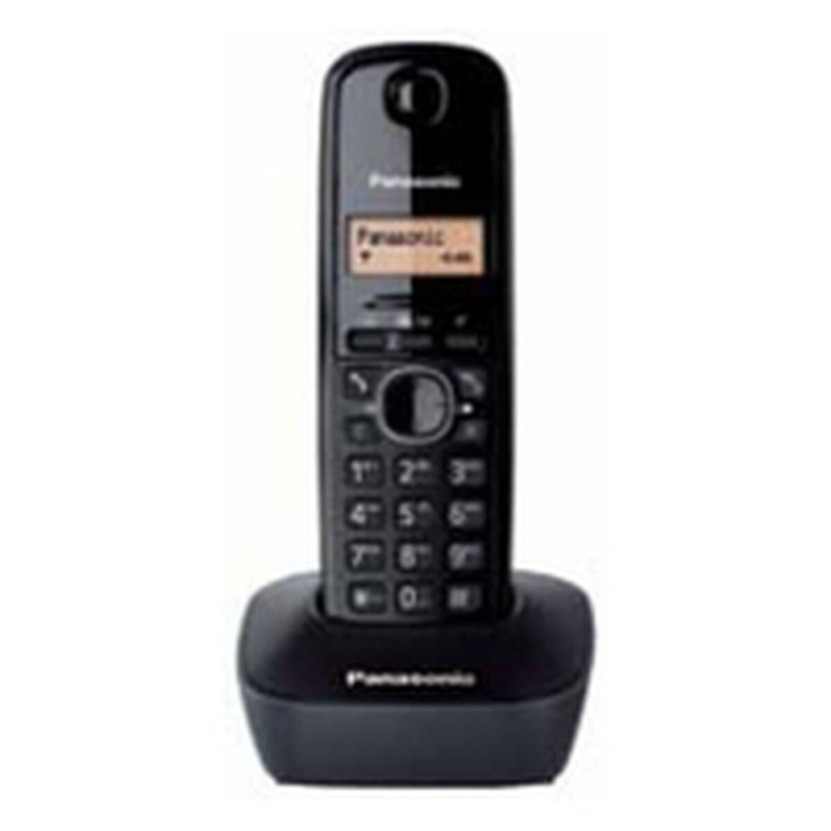 Telefon fără Fir Panasonic KX-TG1611 Negru Chihlimbar