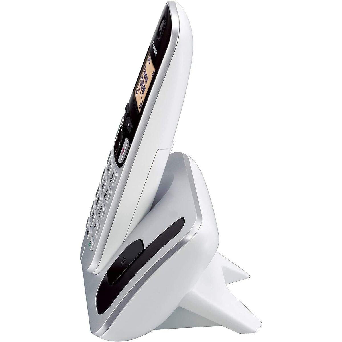 Telefon fără Fir Panasonic KX-TGC212 Chihlimbar Argintiu Metalizat
