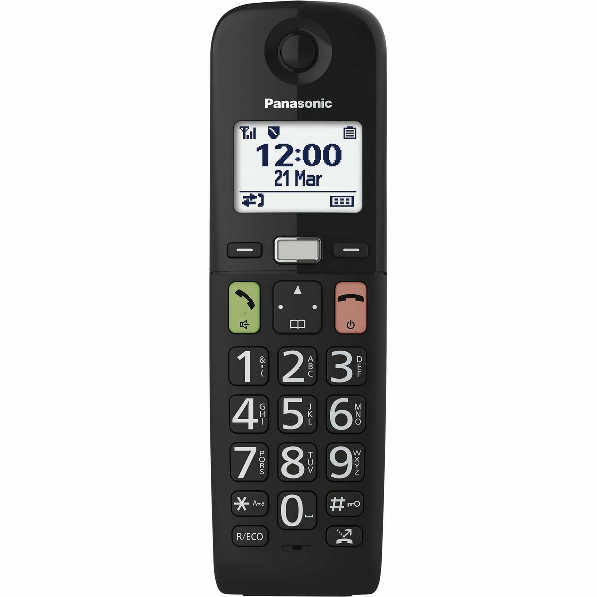Telefon fără Fir Panasonic KX-TGU112EXB Alb Negru