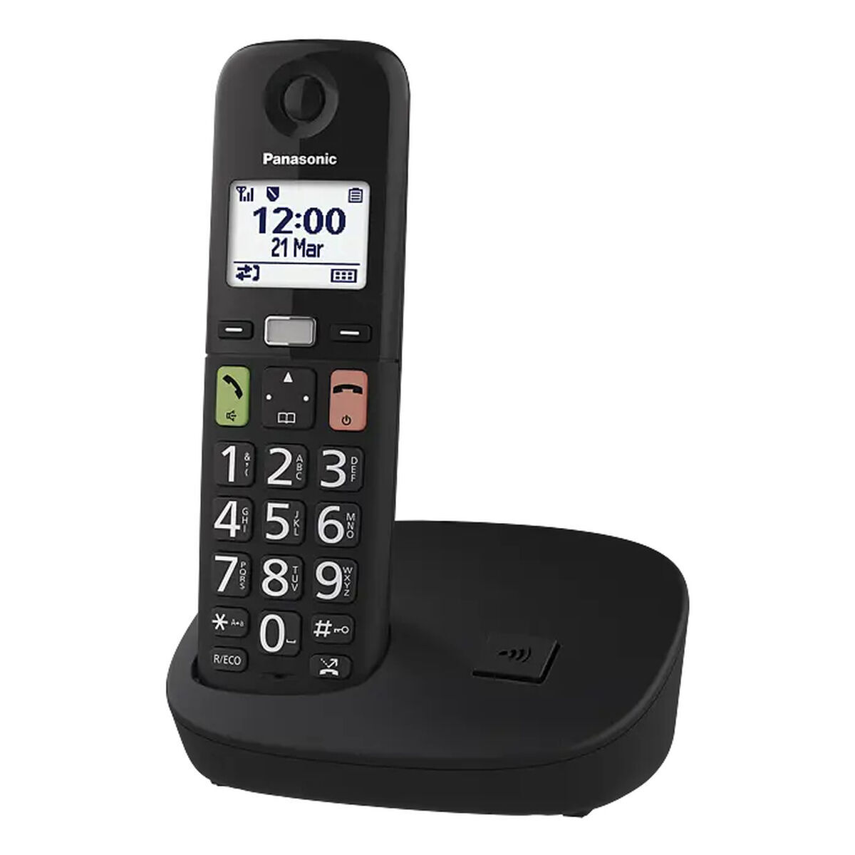 Telefon fără Fir Panasonic KX-TGU112EXB Alb Negru