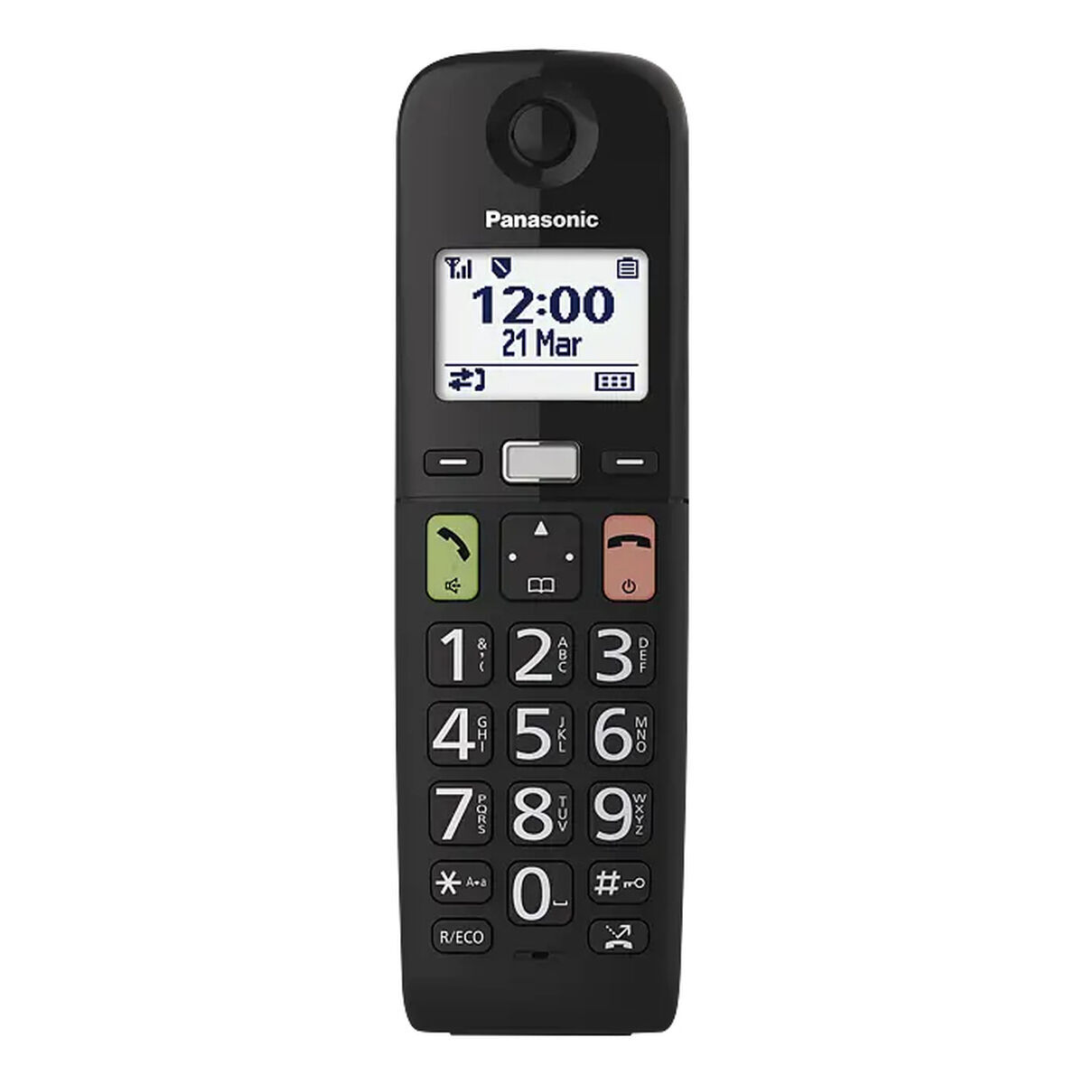 Telefon fără Fir Panasonic KX-TGU112EXB Alb Negru