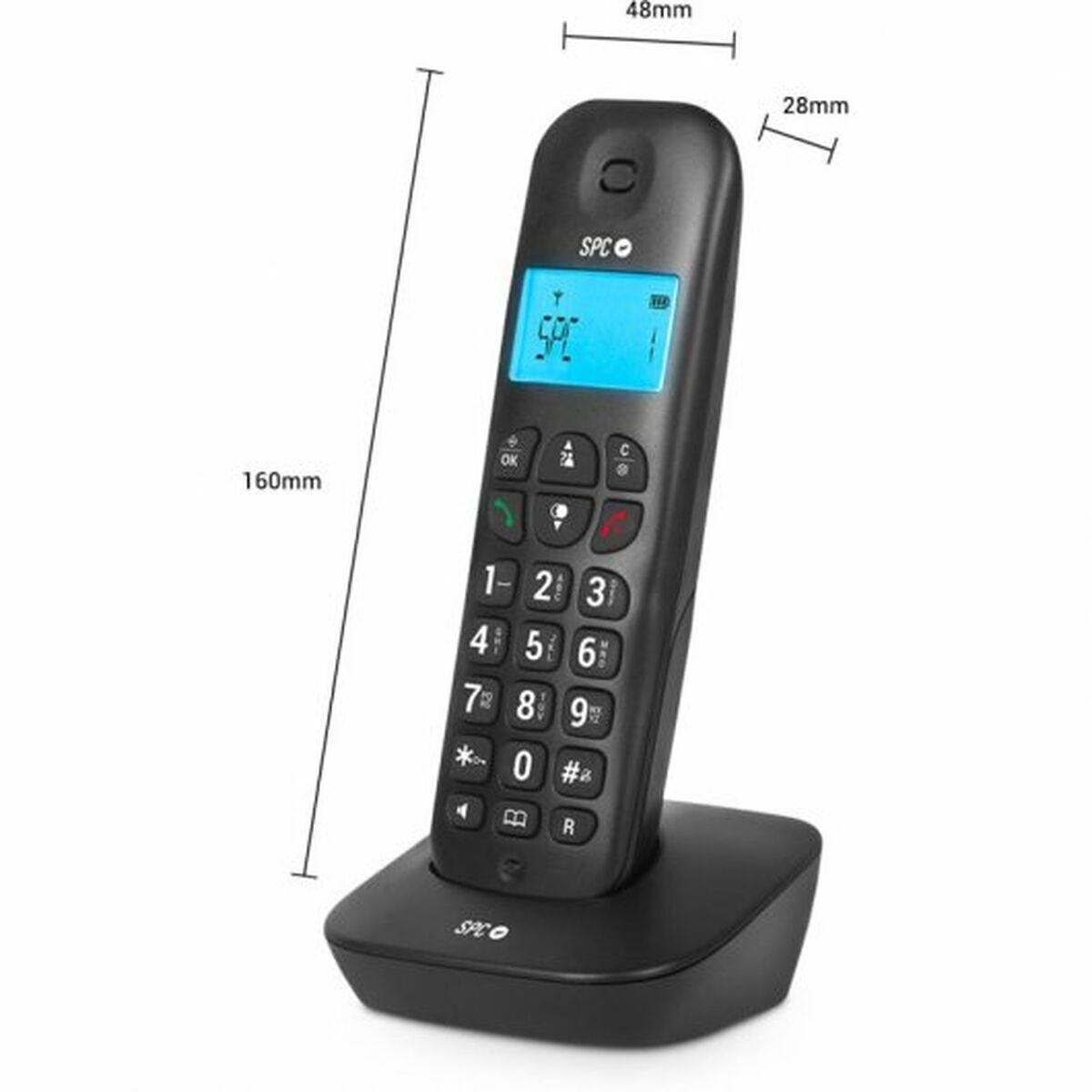 Telefon fără Fir SPC AIR PRO 7302N Albastru Negru