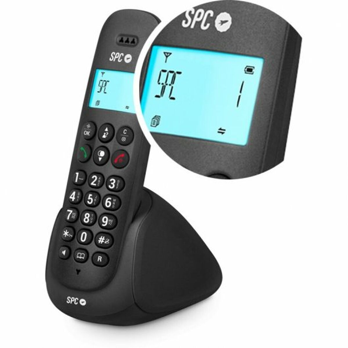 Telefon fără Fir SPC 7310NS Albastru Negru