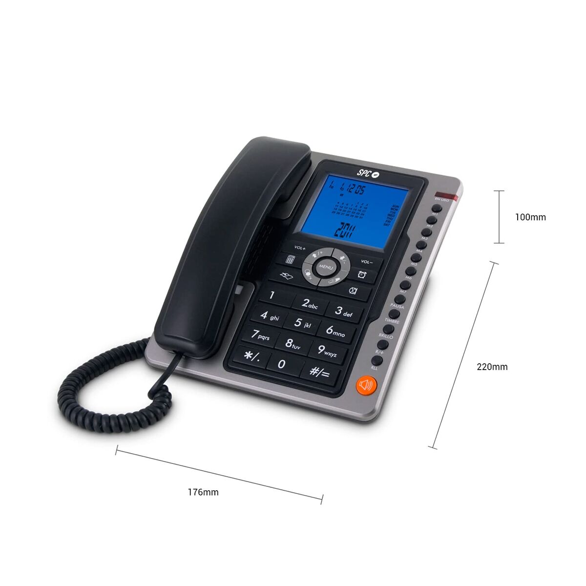 Telefon Fix SPC Gramo Albastru Negru