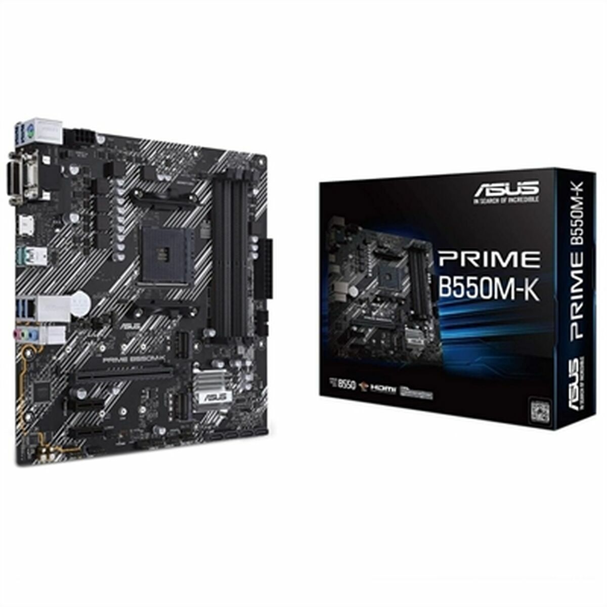 Placă de Bază Asus PRIME B550M-K AMD AM4 AMD B550 AMD