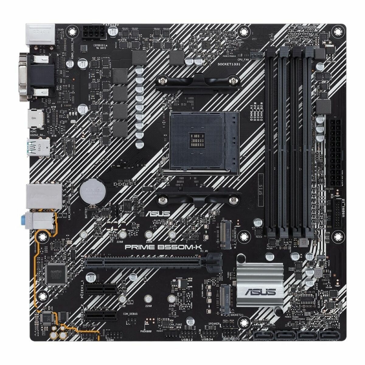 Placă de Bază Asus PRIME B550M-K AMD AM4 AMD B550 AMD