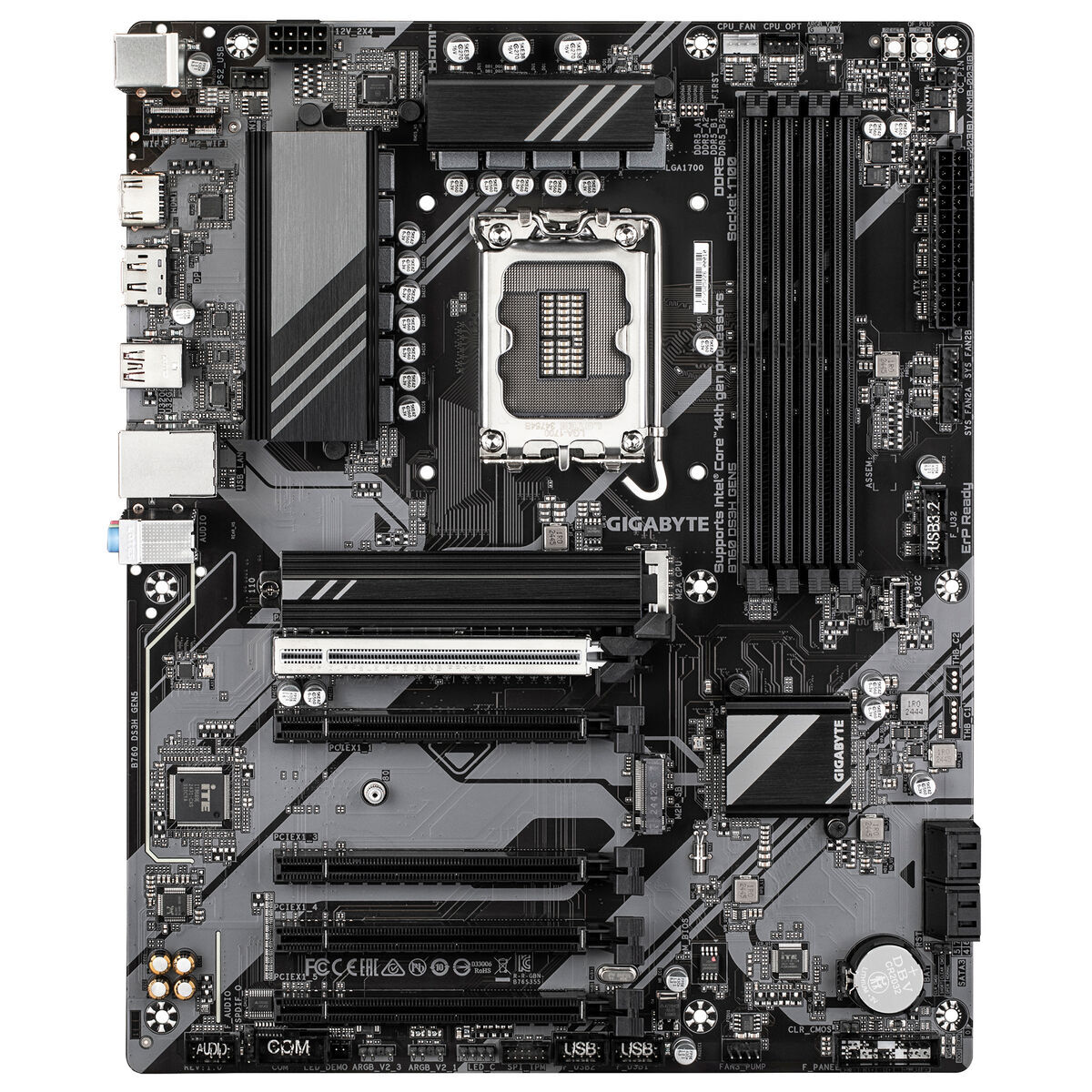 Placă de Bază Gigabyte B760 DS3H GEN5 INTEL B760 EXPRESS LGA 1700