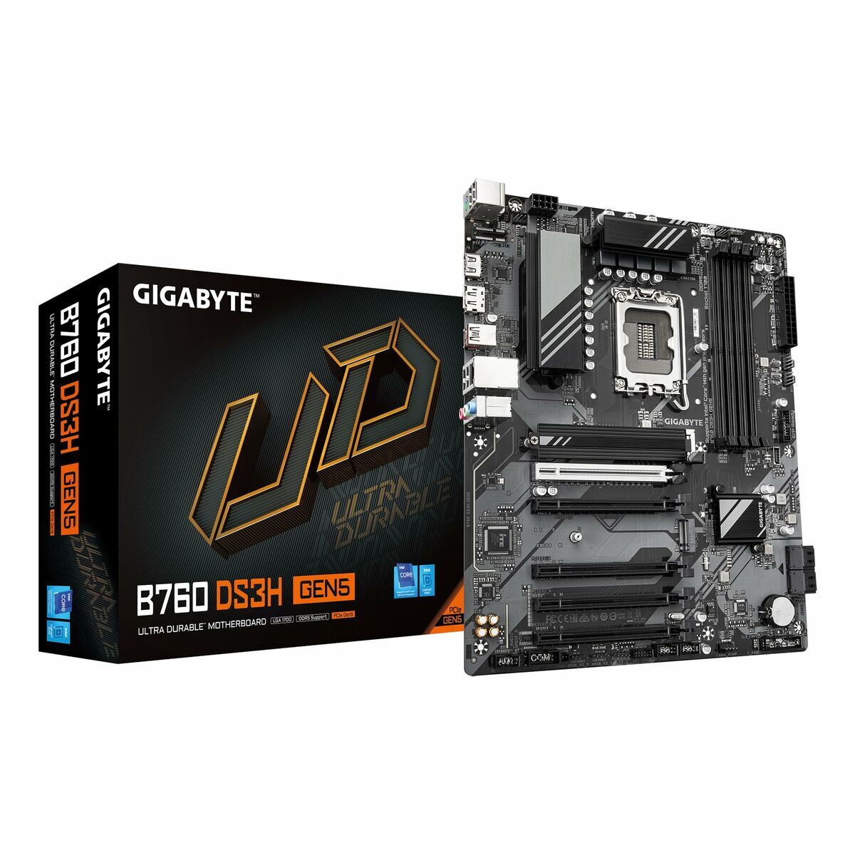 Placă de Bază Gigabyte B760 DS3H GEN5 INTEL B760 EXPRESS LGA 1700