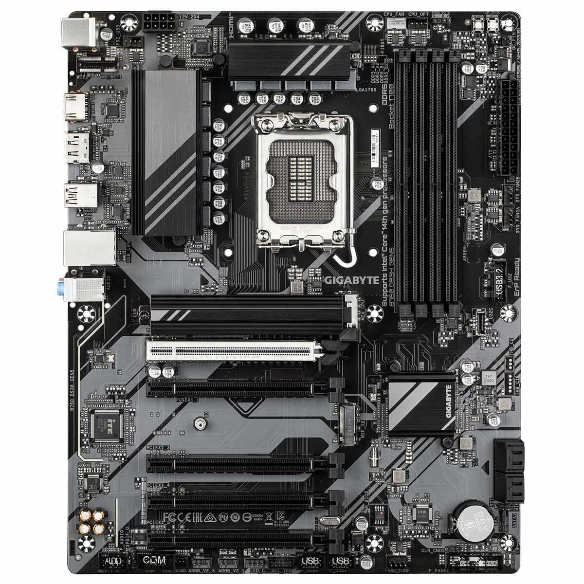 Placă de Bază Gigabyte B760 DS3H GEN5 INTEL B760 EXPRESS LGA 1700