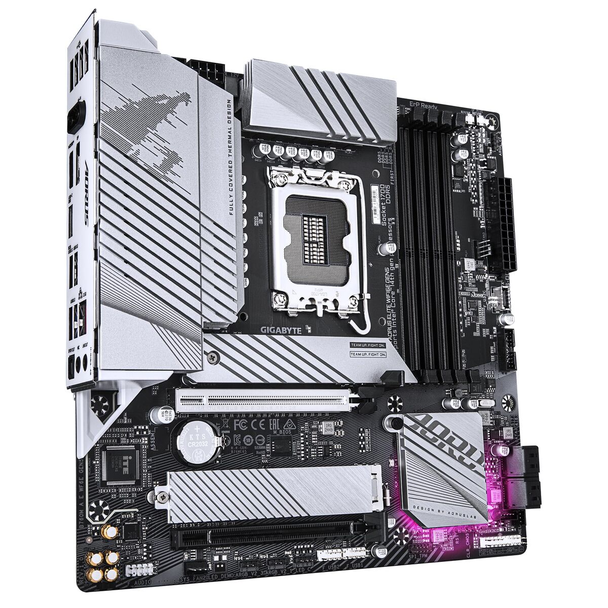 Placă de Bază Gigabyte B760M AORUS ELITE WIFI6E GEN5 LGA 1700