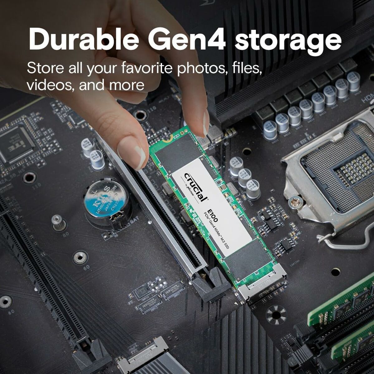 Hard Disk Crucial E100 2 TB SSD