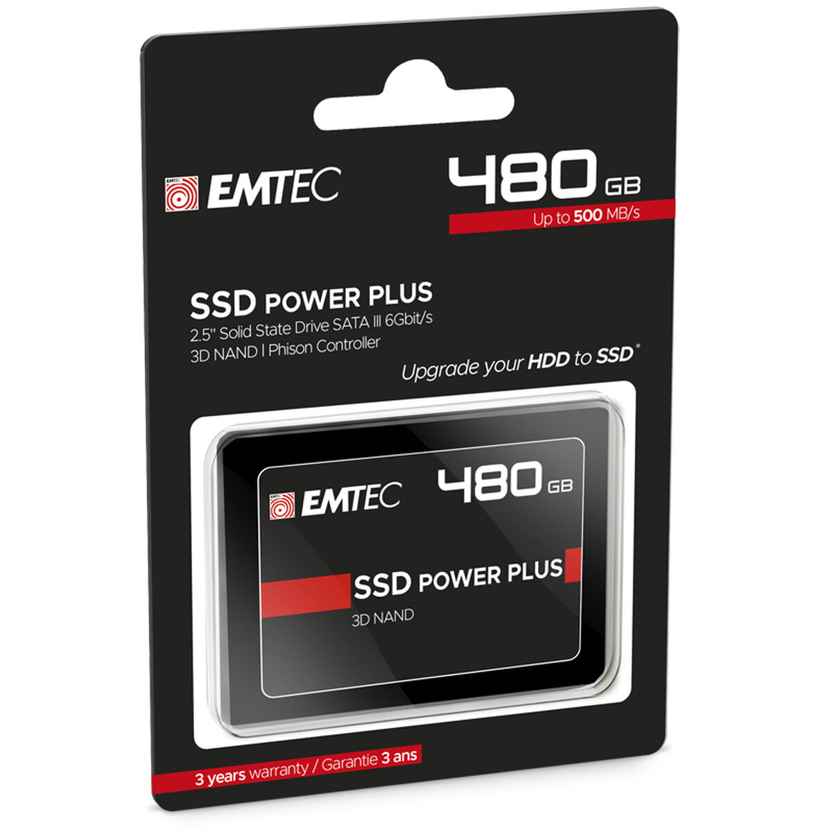 Hard Disk EMTEC X150 Power Plus 480 GB SSD