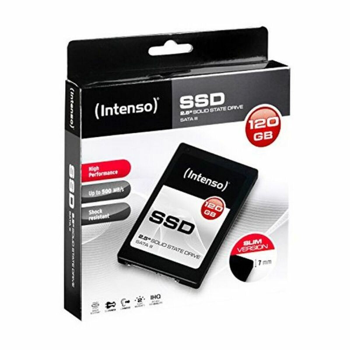 Hard Disk INTENSO High Performance 512 GB SSD 120 GB SSD