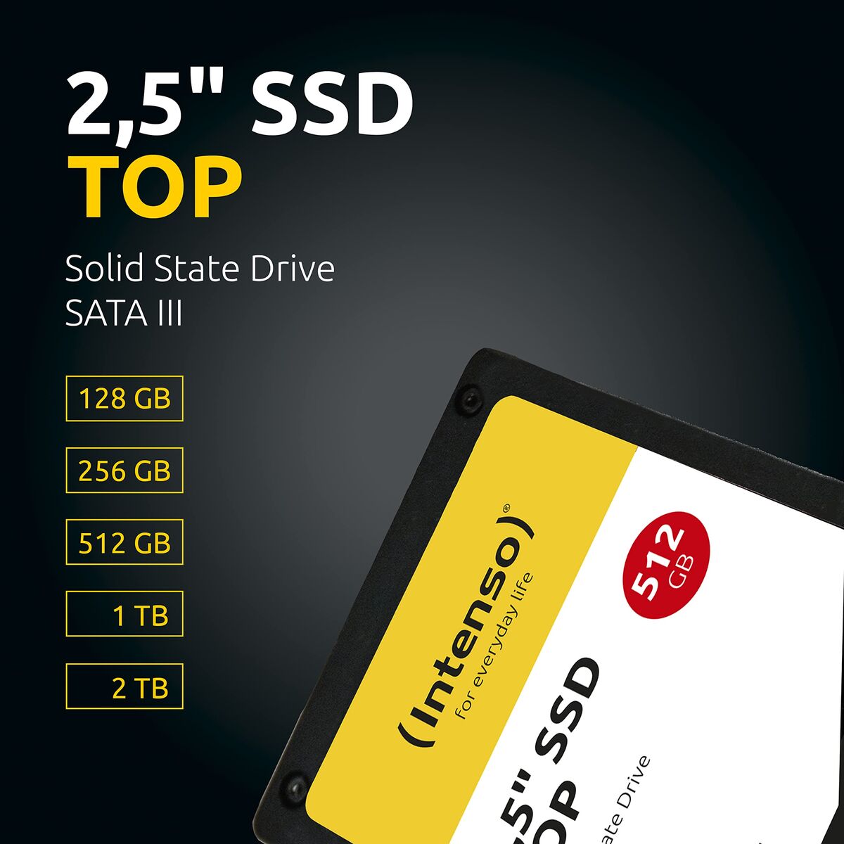 Hard Disk INTENSO Top Performance 128 GB SSD