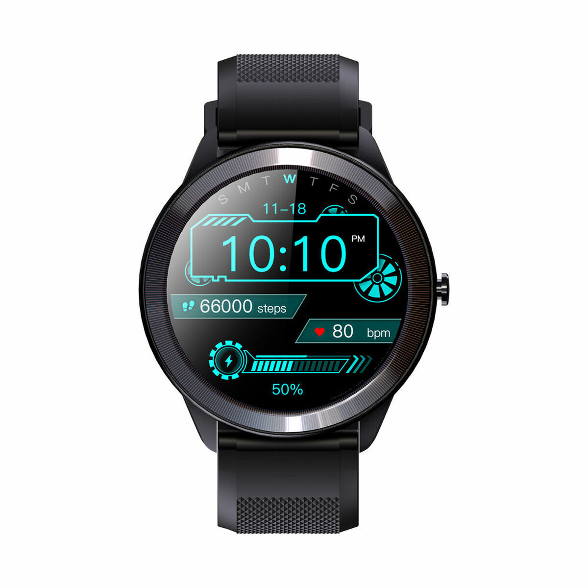 Smartwatch LEOTEC LESW32K Negru 1,28"
