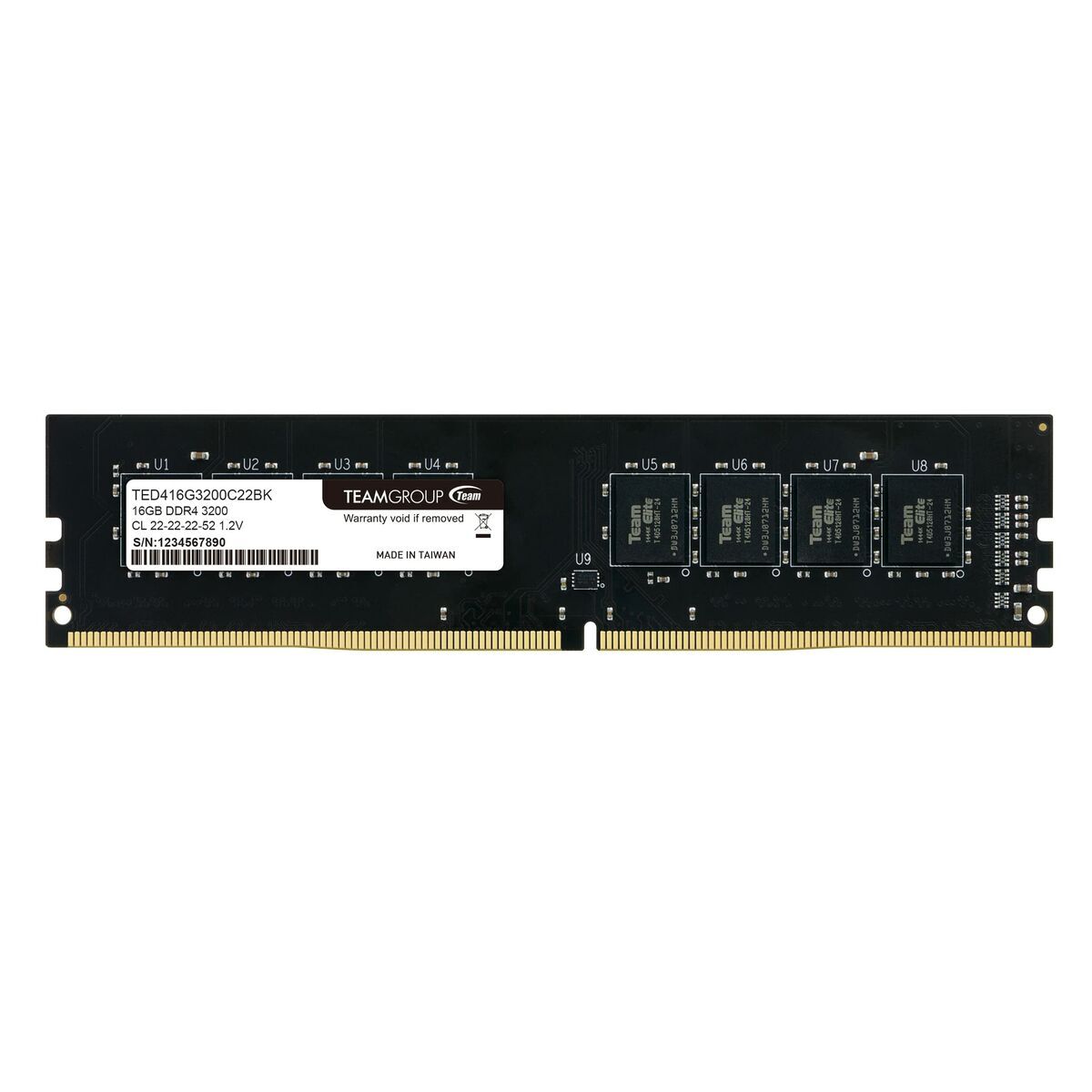 Memorie RAM Team Group TED416G3200C2201 16 GB DDR4 3200 MHz CL22