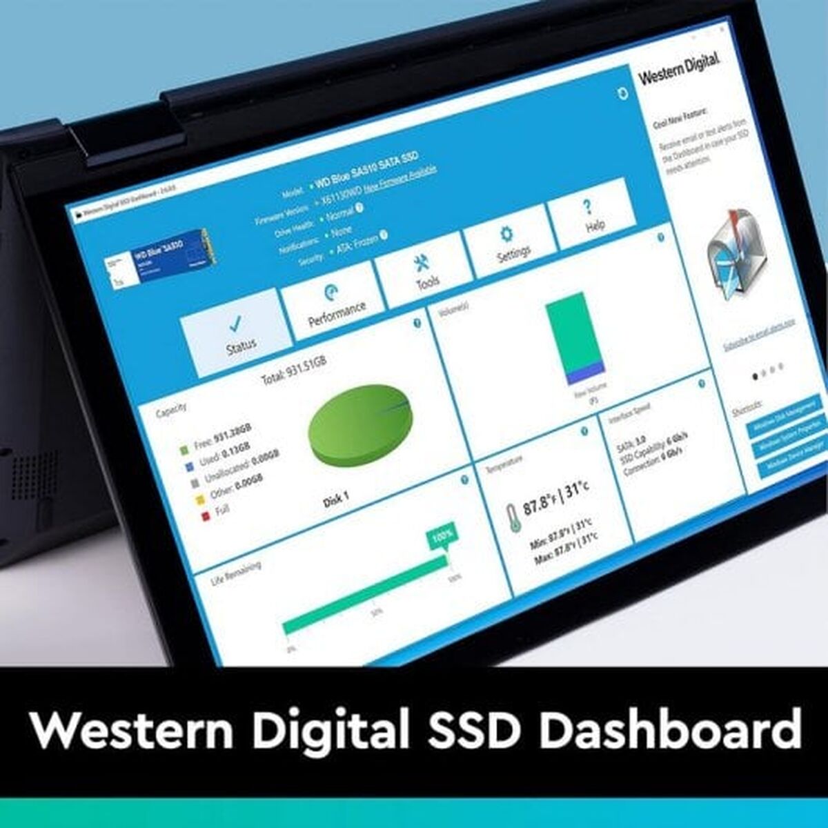 Hard Disk Western Digital SA510 250 GB SSD