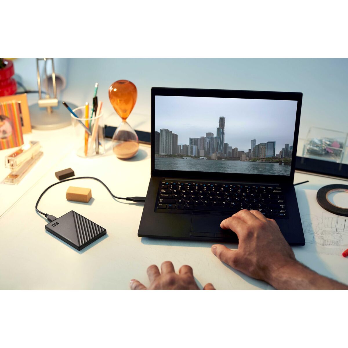 Hard disk Extern Western Digital WDBR9S0060BBK-WESN Negru 6 TB HDD