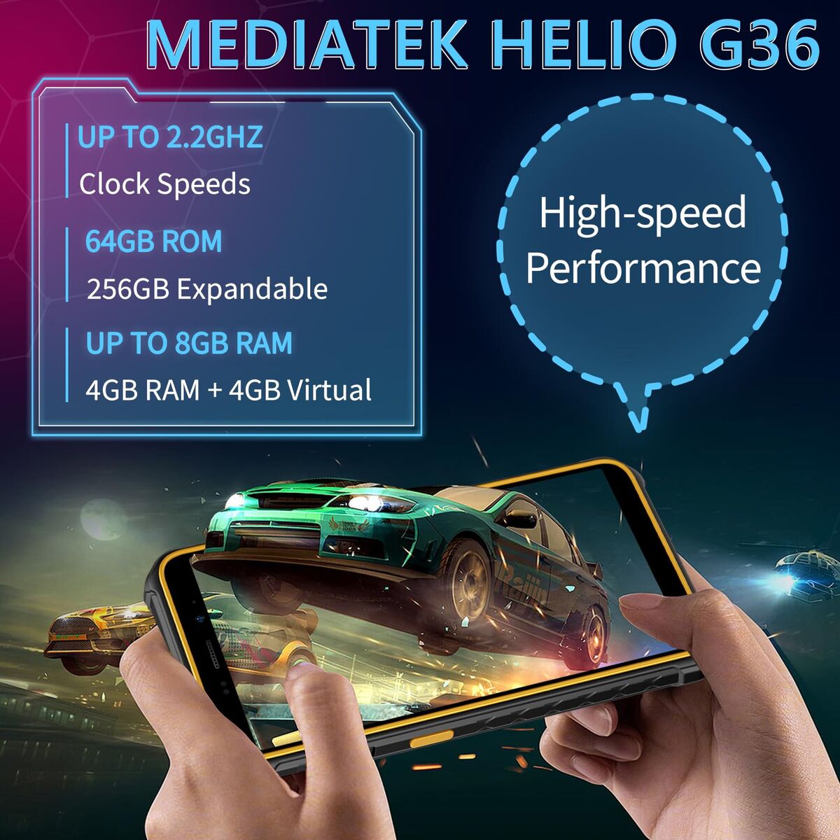 Smartphone Ulefone ARMOR 33 12 GB RAM 512 GB Negru