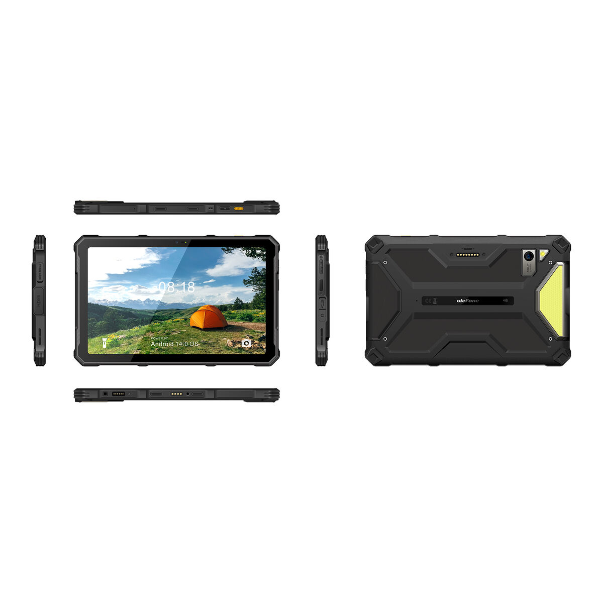 Tabletă Ulefone ARMOR PAD 4 ULTRA 10,4'' 8 GB RAM 256 GB Negru