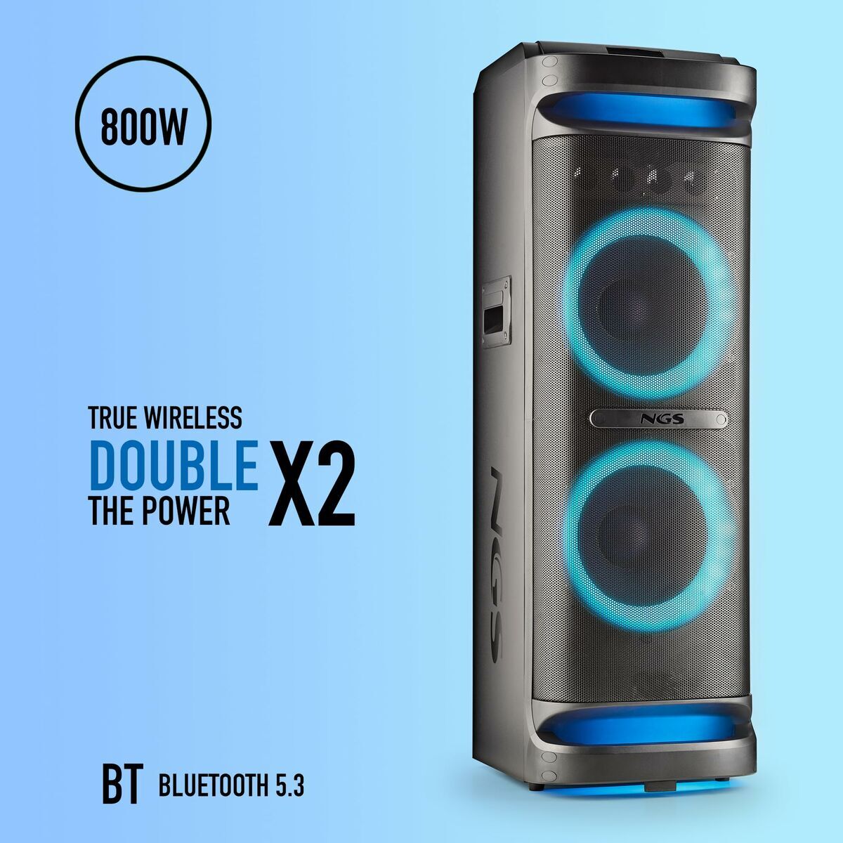 Difuzor Bluetooth NGS WILDSPACE3 Negru