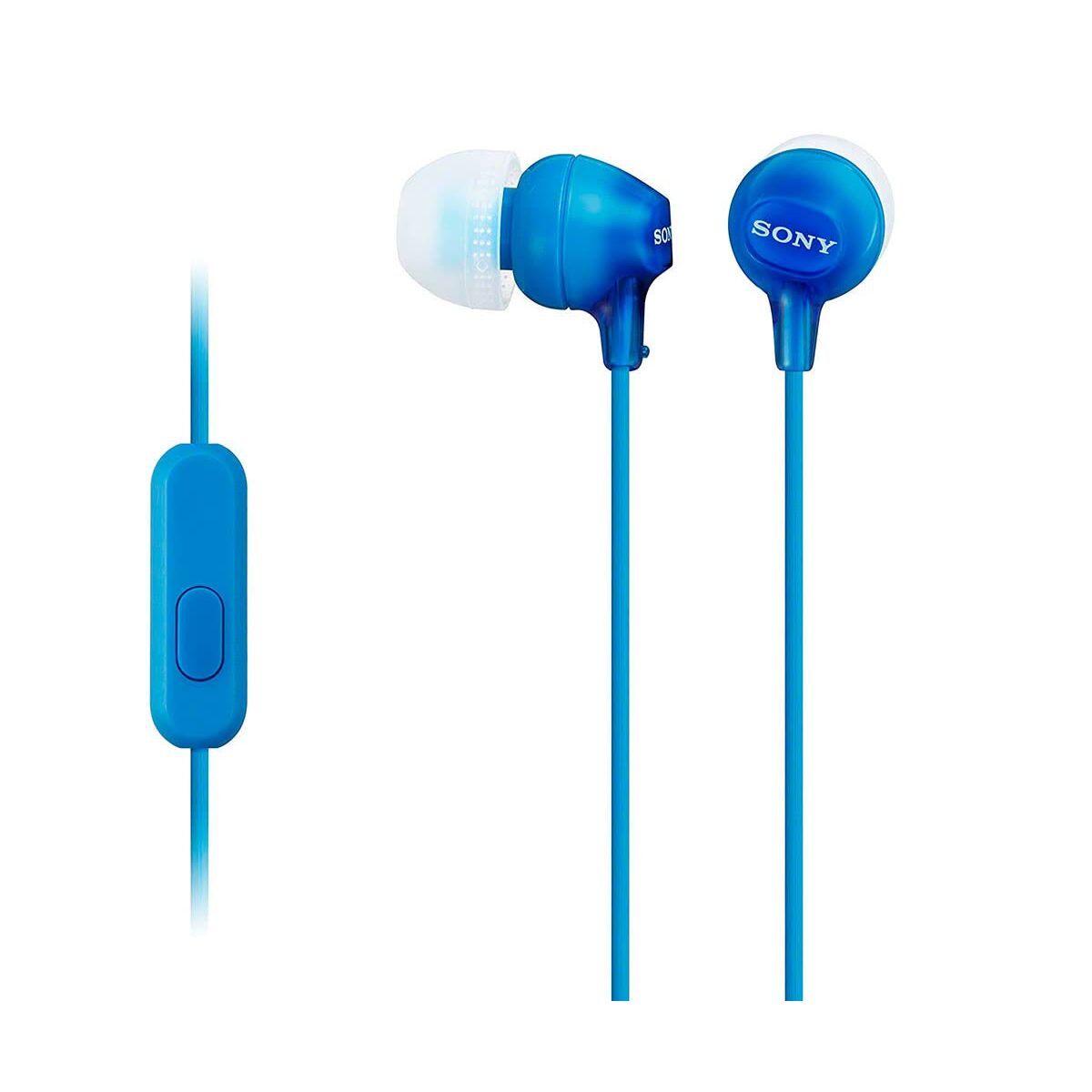 Căști cu buton Sony MDR-EX15AP Albastru
