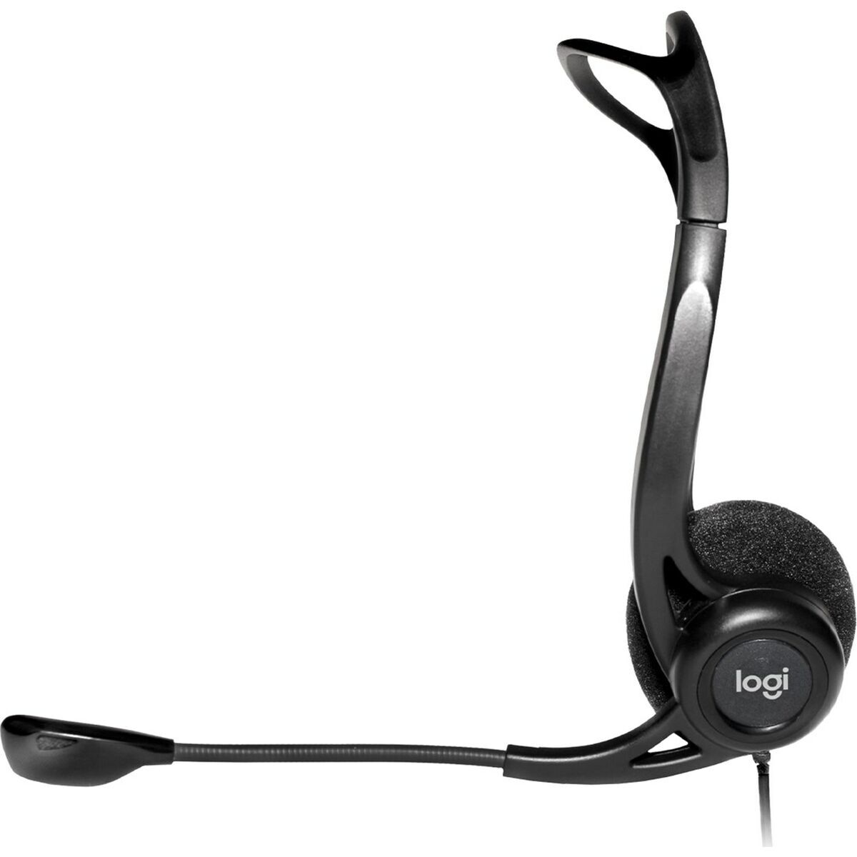 Căști cu Diademă Logitech 960 Negru